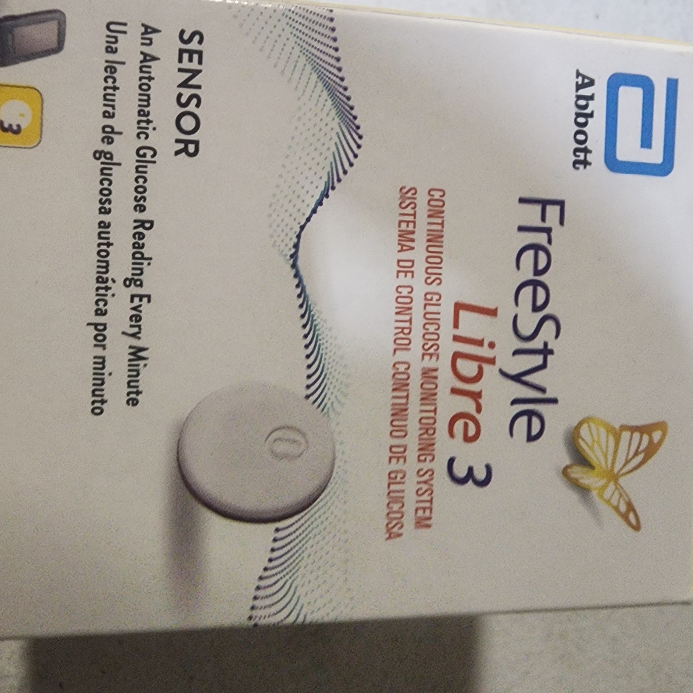 Abbott FreeStyle Libre 3 Sensor - White 8/2024